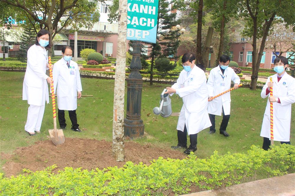 Các hoạt động hưởng ứng Chiến dịch làm cho Thế giới sạch hơn năm 2022 tại Bệnh viện Đa khoa tỉnh Hải Dương